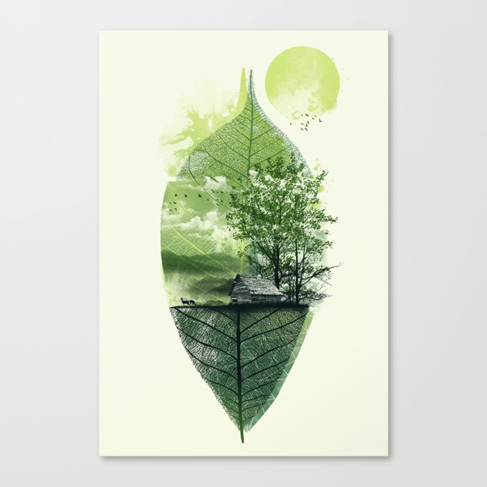 Live in Nature Canvas Print
