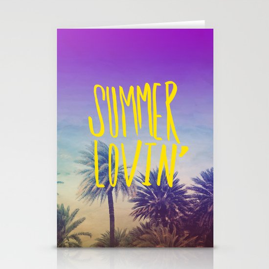 Summer Lovin' Stationery Cards