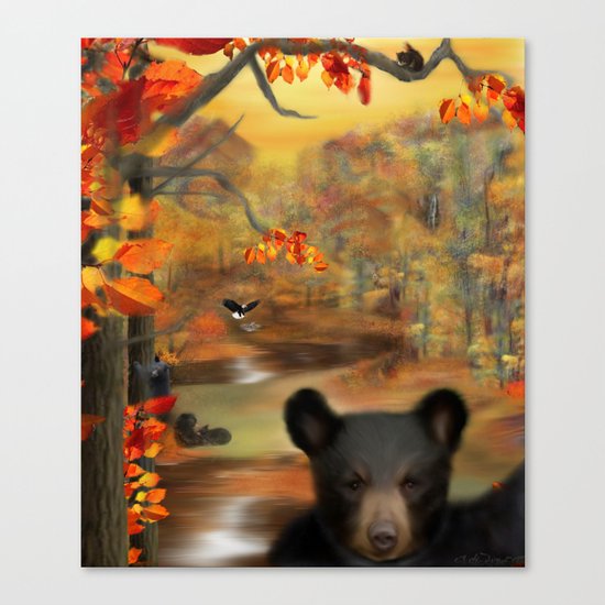 Little Fall Wonders Canvas Print