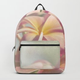 Summer Love Backpack | Floral, Hdr, Frangipani, Texture, Tropical, Photo, Hawaii, Digital, Love, Flowers 