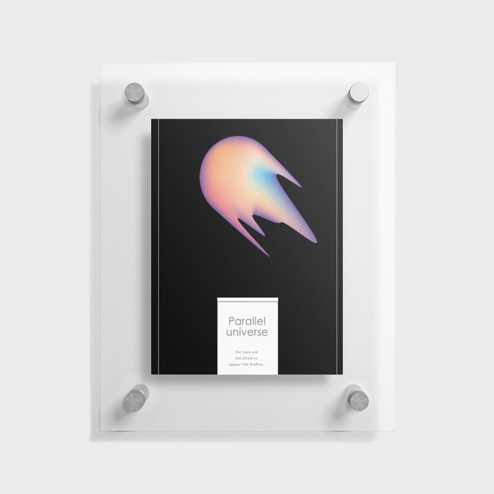 Parallel universe-Aurora Floating Acrylic Print