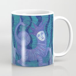 Melusine, Water Spirit, Underwater Fantasy Art Coffee Mug