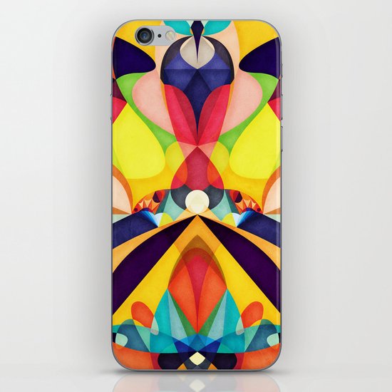 Poetry Geometry iPhone & iPod Skin