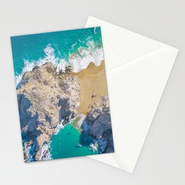 Mexico Photography - Beautiful Sea Shore In Mexico Stationery Card