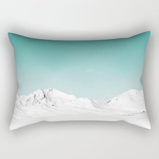 Pastel Mountain Rectangular Pillow