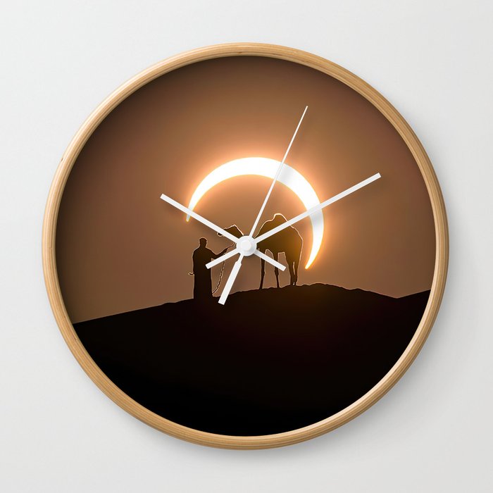 Beauty of the Desert Wall Clock