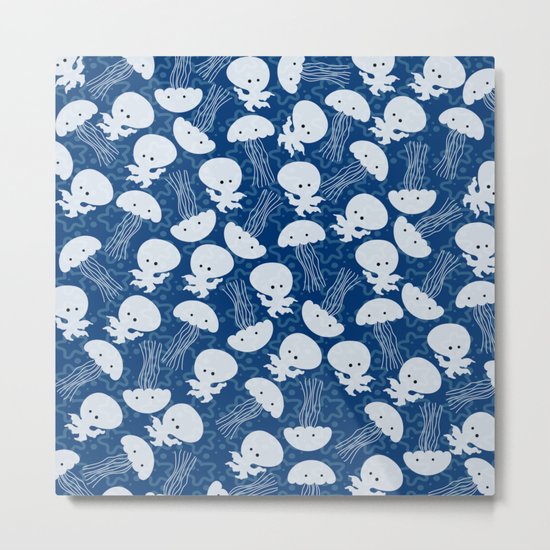 Sea pattern Metal Print