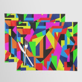 Color geometry 4 Placemat