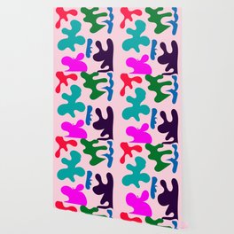10 Henri Matisse Inspired 220527 Abstract Shapes Organic Valourine Original Wallpaper