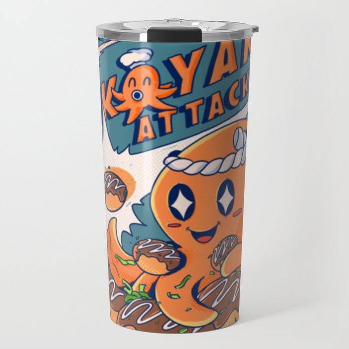 Takoyaki Attack Travel Mug