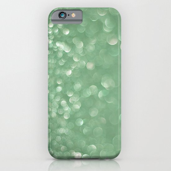 Seafoam bokeh iPhone & iPod Case