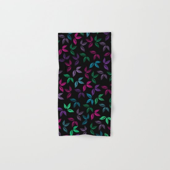 Flower Pattern X Hand & Bath Towel