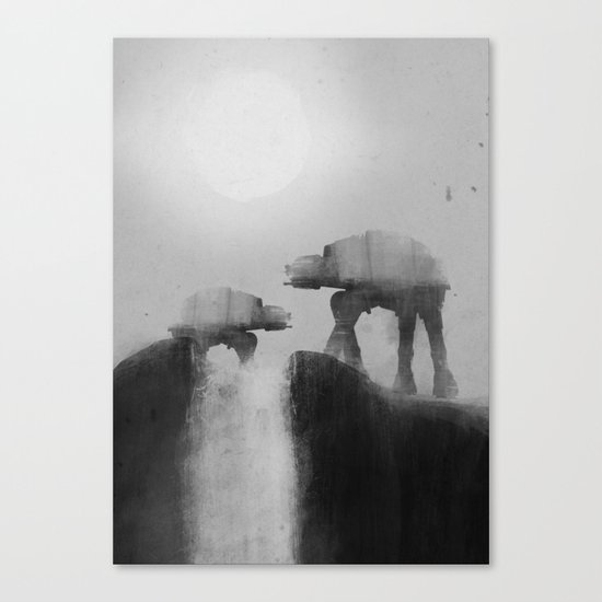 Big Walker Is Watching You Canvas Print