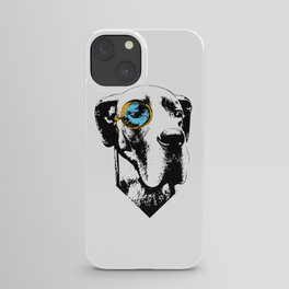 Eleven: Great Dane with a Monocle iPhone Case