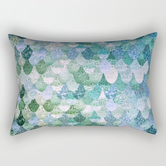 REALLY MERMAID OCEAN LOVE Rectangular Pillow