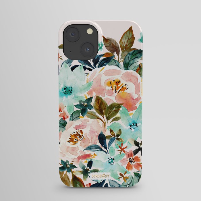 SMELLS LIKE LOVE WINNING Floral iPhone Case
