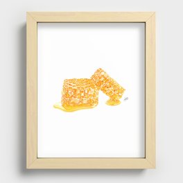 Honeycomb Recessed Framed Print