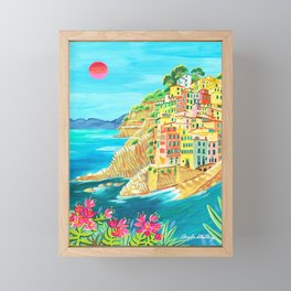Cinque Terre | Italy Framed Mini Art Print