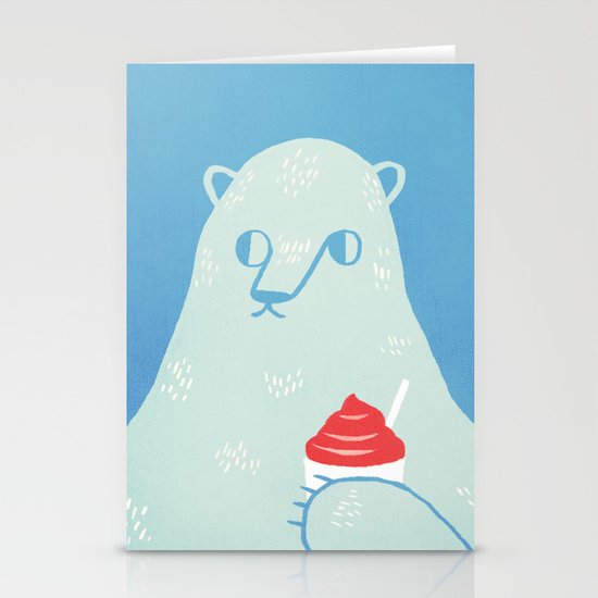 Polar Beverage Stationery Cards