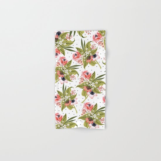 Flowers bouquet #15 Hand & Bath Towel