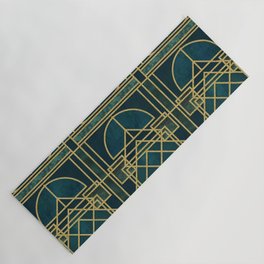 Art Deco Elegant Gatsby Style Yoga Mat