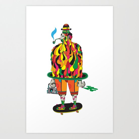 the big daddy Art Print