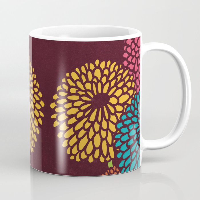 Still Life Chrysanthemum Coffee Mug