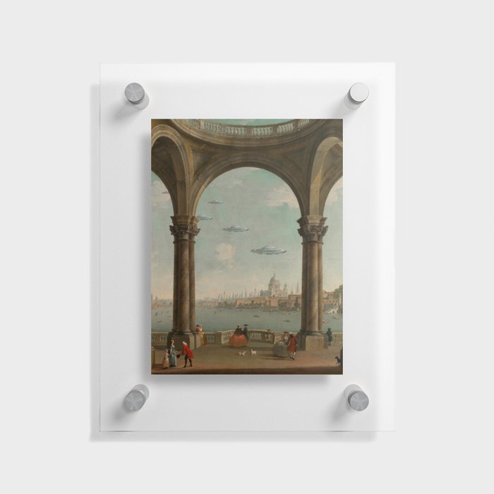Venetian Promenade Floating Acrylic Print