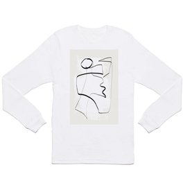 Abstract line art 6 Long Sleeve T-shirt