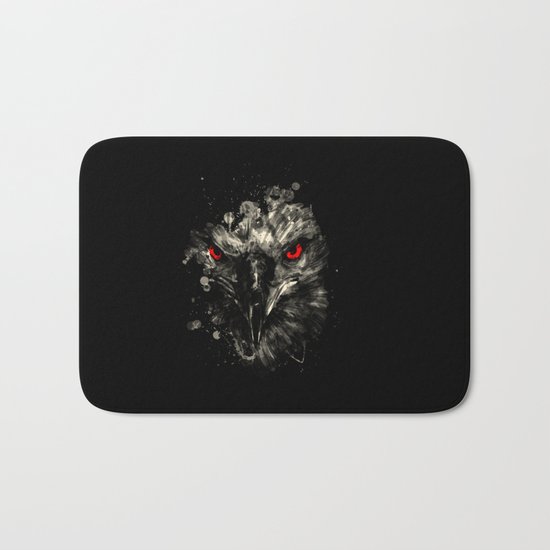 Eagle stare Bath Mat