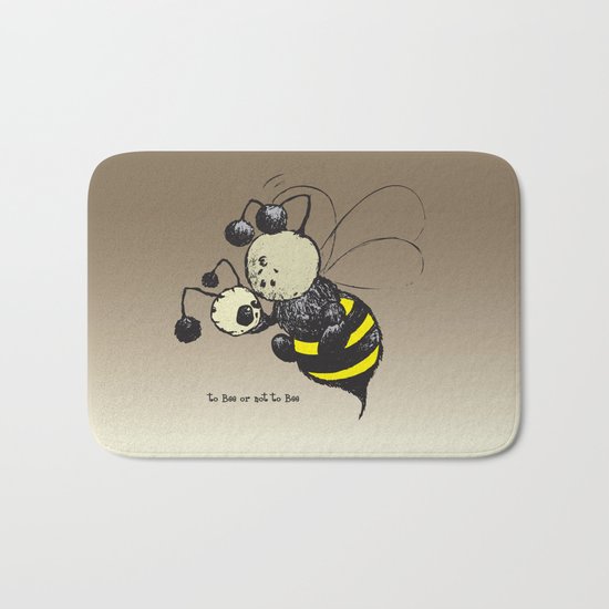 to Bee or not to Bee Bath Mat