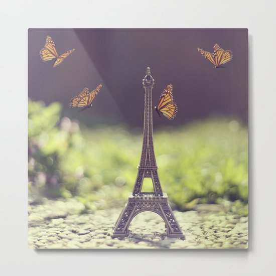 Eiffel Tower Metal Print