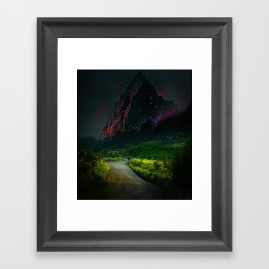 Mountain Framed Art Print