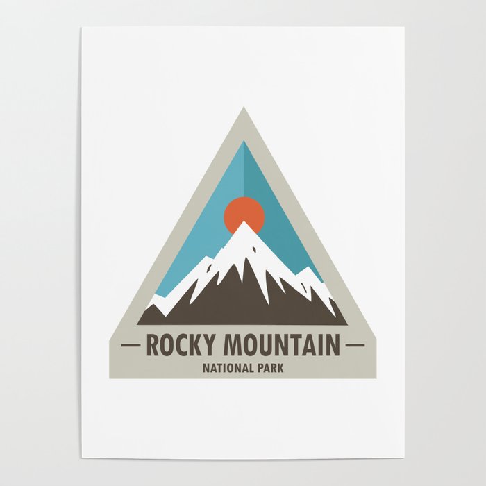 Rocky Mountain National Park Poster