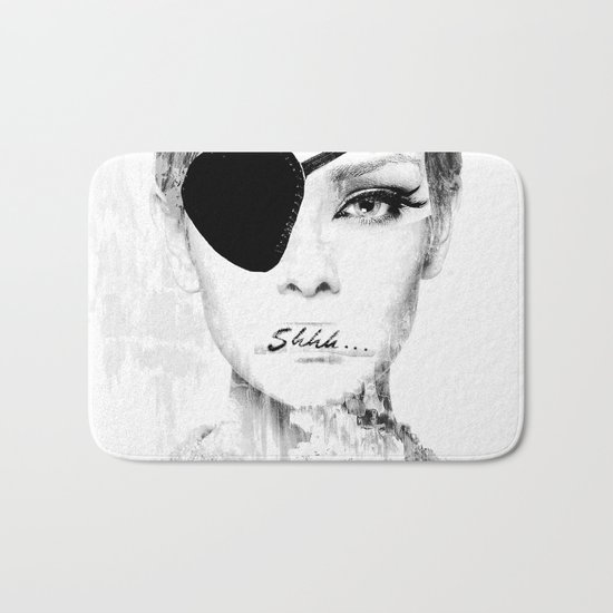 shhh... Bath Mat