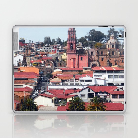 Mexico Photography - Beautiful Town In Mexico Laptop & iPad Skin