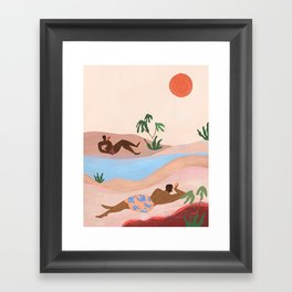 Beach Please Framed Art Print