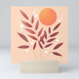 Sunset Branches Mini Art Print