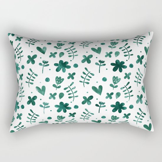 Colorful Lovely Pattern VII Rectangular Pillow