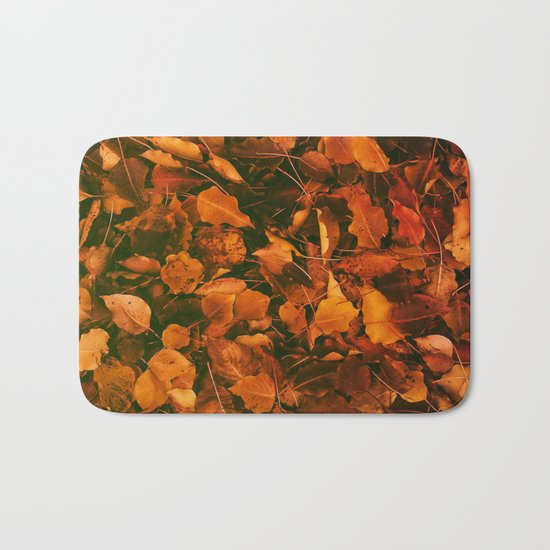DRY LEAVES Bath Mat