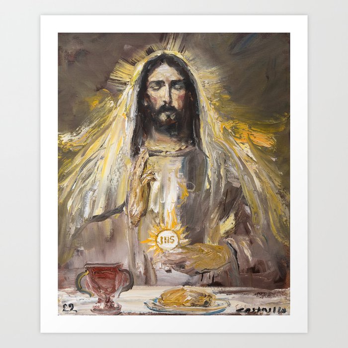 The Most Holy Sacrament Art Print