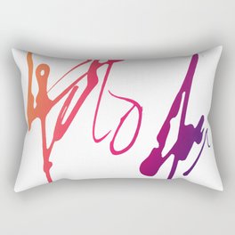 artistic signature Rectangular Pillow