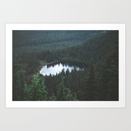 Mirror Lake Art Print