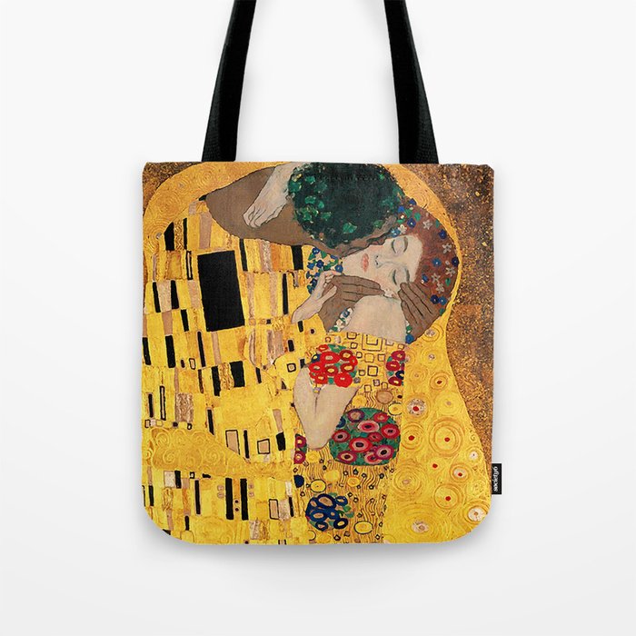 The Kiss - For Interracial Couples Tote Bag