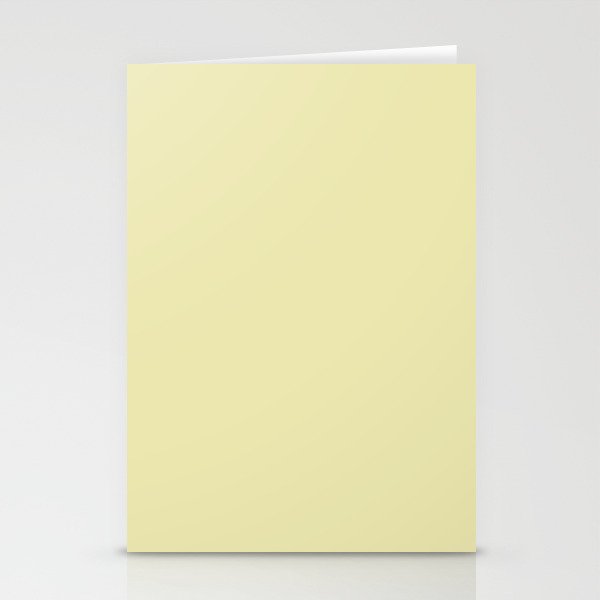 Yellow Wax Stationery Cards