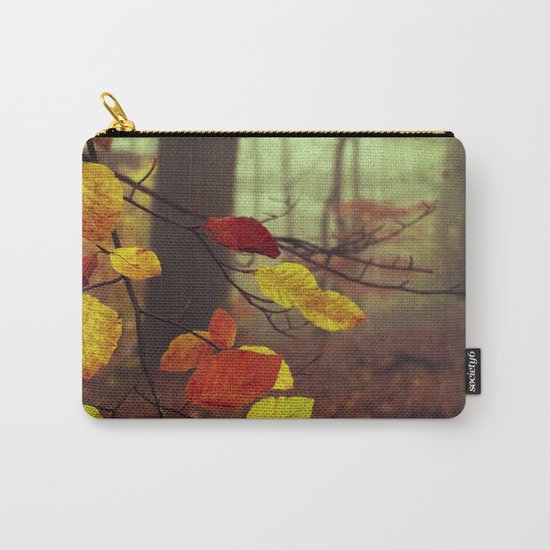 Leaves in Autumn Carry-All Pouch