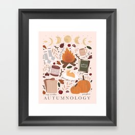 Autumnology Framed Art Print