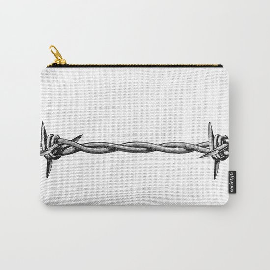 Barbed wire Carry-All Pouch