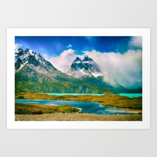 Earth, Water, Air Art Print