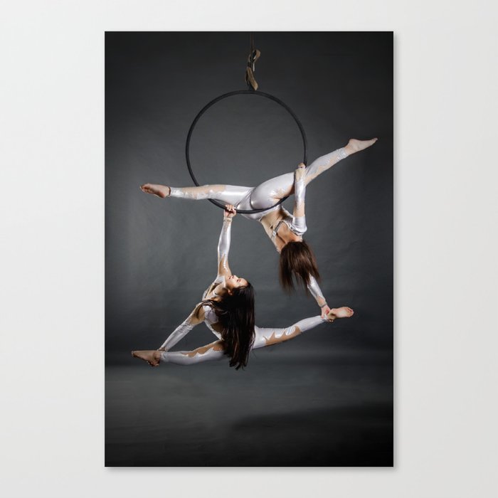 Aerial Hoop Canvas Print